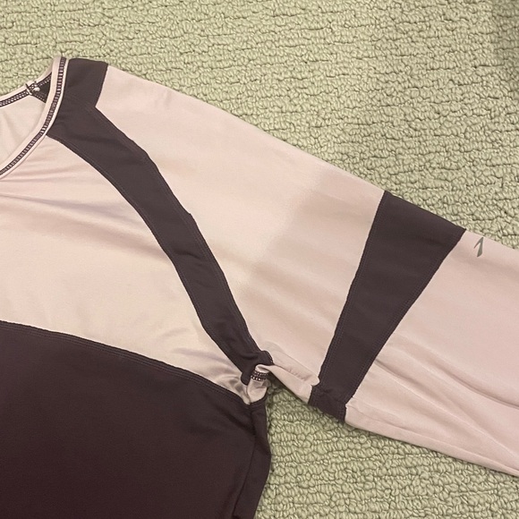 Brooks Women's Pink & Purple Athletic Long Sleeve Top - Picture 3 of 6